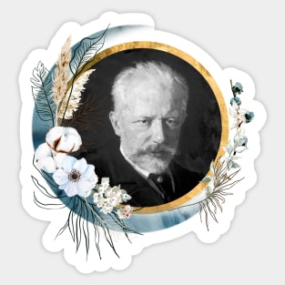 Pyotr Ilyich Tchaikovsky Sticker